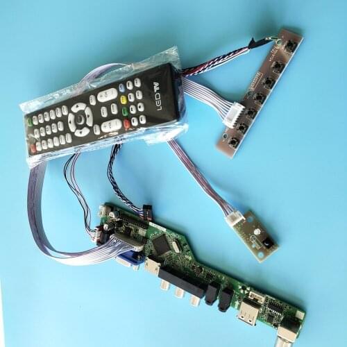 Kit for PQ101WX01 Audio Controller board 1280x800 TV AV LED HDMI Panel 40pin LCD USB remote Screen VGA Monitor Display 10.1"