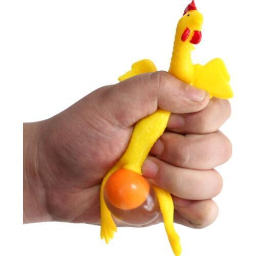 Creative toys Funny laying hens vent chicken evil spoiled chicken decompression whole new strange toys