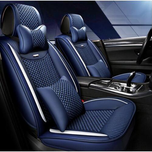 Best quality! Full set car seat covers for Toyota Land Cruiser Prado 150 5 seats 2018-2010 breathable seat covers,Free shipping