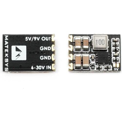 3PCS 10*14mm MATEK Micro BEC 6-30V TO 5V 9V-ADJ Step-Down Regulator Module for RC Model Airplane Helicopter FPV Racing Drone