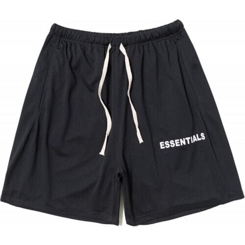 Prevalent FOG ESSENTIAL New high quality Men Comfortable embroidery Street Cotton Casual Shorts Skateboard #AB47