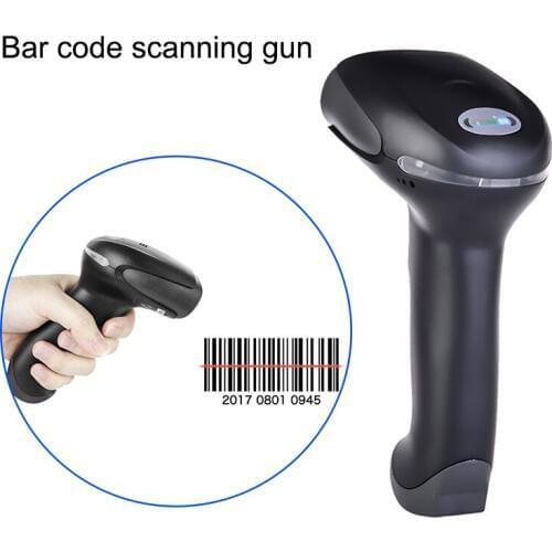 Portable Barcode Scanner Reader Bar Code Handheld Scan USB Cable Scaned Speed Cordless POS Bar Code Scan for inventory