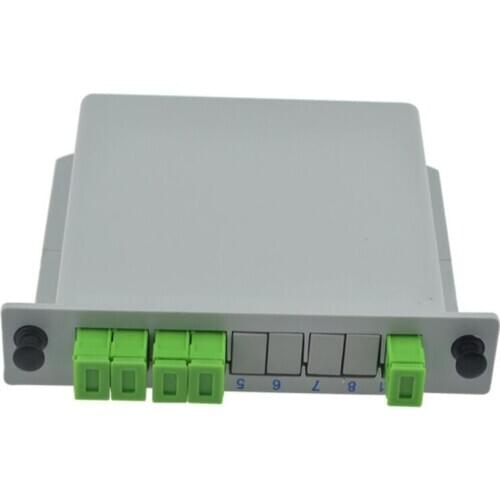 SC APC PLC 1X4 splitter Fiber Optical Box FTTH PLC Splitter box with 1X4 Planar waveguide type Optical splitter,Free Shipping