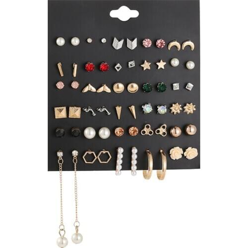 Boucle d oreille Stud Earring for Women Girls Cute Earrings Fashion Jewelry 2020 Birthday Gifts creoles d oreilles femme