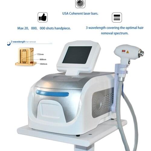 Super Most Effective 808nm Diode Laser Hair Removal Beauty Machine for Permanent Painless Hair Removal
