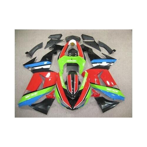 Wotefusi UV Paint Bodywork Fairing Injection Molding For Ninja ZX 10R 2006 2007 (KC)