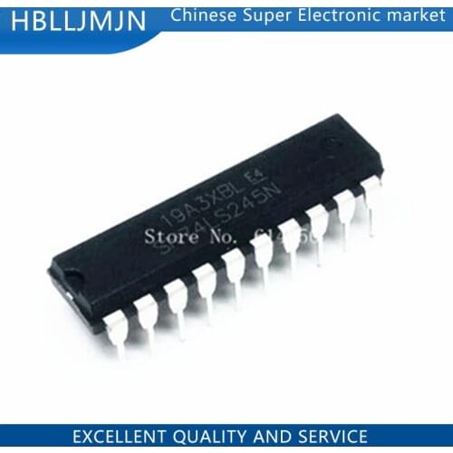 10PCS SN74LS245N DIP20 SN74LS245 DIP 74LS245N DIP-20 74LS245 HD74LS245P