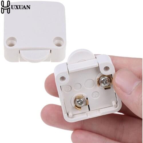 202A Automatic Reset Switch Wardrobe Cabinet Light Switch Door Control Switch For Home Furniture Cabinet Cupboard Light Switch