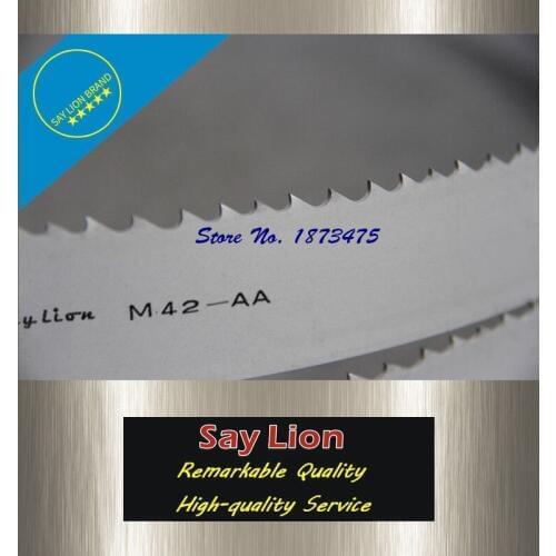 41x1.3mm; length 5040-5450mm; 3pcs/lot free shipping by EMS (2/3T; 3/4T; 4/6T; customer-tailor TPI), M42 Bi-Metal band saw blade