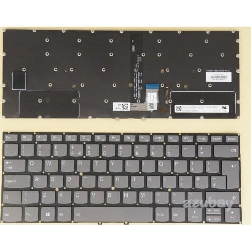 UK Keyboard For Lenovo Yoga C930-13 C930-13IKB, Flex Pro-13IKB, Yoga 7 SN20Q88260 PK1318S1A11 LCM16N76GBJ6862 PD4VB-UK, Backlit