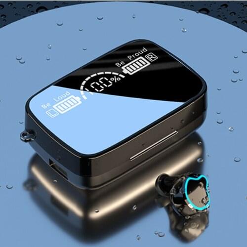 Wireless Headphones High-Fidelity Sound Noise Reduction Sports Headset 3500mAh Charging Box With Microphone Bluetooth-Compatible