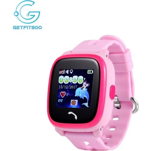 Getfitsoo GW400S Smart Watches Kids 2G Anti-Lost WIFI GPS-Tracker Baby Waterproof SOS-Monitor Voice Chat Students Wrist Watch