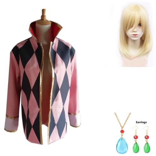 Howls Moving Castle Howl only Coat cosplay costume custom any size
