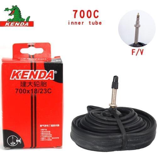 Kenda Bicycle Inner Tube 700 *18 23 25 28 32 35 43 45C French valve Cycling Mountain Bike Butyl Rubber Tire parts