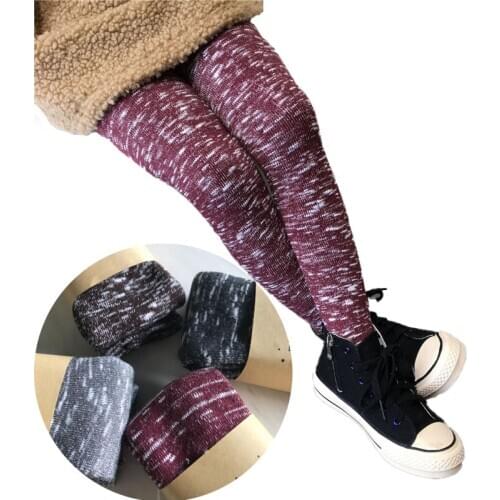 0-6Yrs Girls pantyhose autumn winter warm kids tights for girls tights clothes toddler stocking thick children pants Christmas