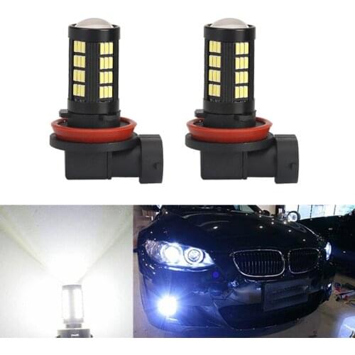 2x H8 H11 HB4 9006 Super Bright 1200LM LED Bulbs Car Fog Lights Driving Tail Lamp Car Light Source parking 12V-24V 6000K White