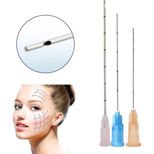 Disposable Stainless Steel blunt tip micro cannula 18G 20G 21G 22G 23G 25G 27G 30G thread lift syringe needle For dermal filler