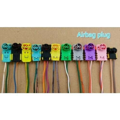 1pc Original Safety Seat Belt Main Side Airbag Plug Connector for Hyundai Kia K2 K3 K5 Sportage Fcrte Safe Seat Belt