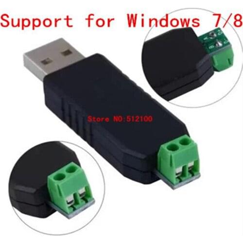 Support Win7 XP Vista Linux USB RS485 USB-485 Converter Adapter for Mac OS