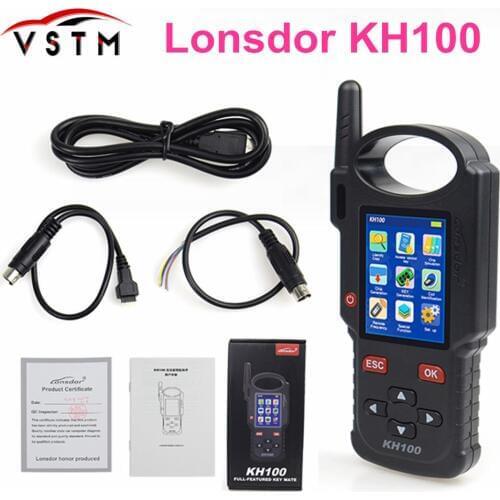 Lonsdor Original KH100 Remote Maker Key Programmer Update Online Power remote key programmer for cars Free Shipping