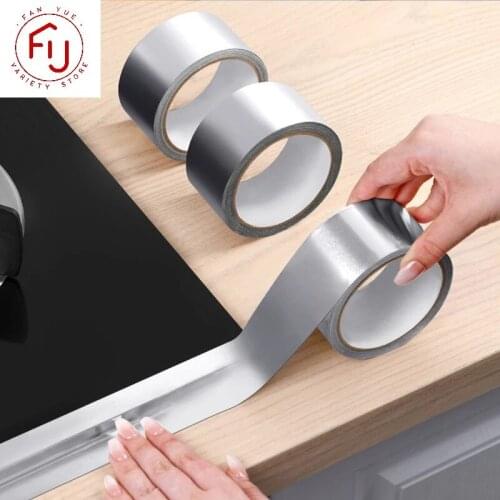 10m Thermal Resist Duct Repairs High Temperature Resistant Foil Adhesive Tape Useful Aluminium Foil Adhesive Sealing Tape