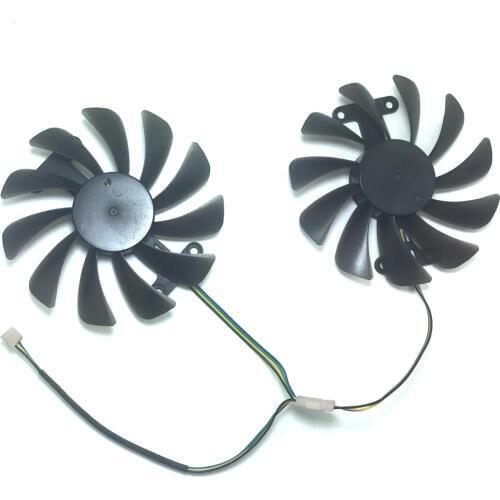95mm 4pin Graphics card fan replacement Cooler Fan For KFA2 GALAX GeForce GTX1070 GTX 1070 Ti AMP Core Video Cards Cooling fans
