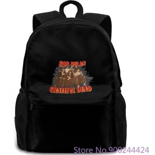 Vintage Bob Dylan Grateful Dead Alone Together Tour 80s SIZE S-3XL Reprint White Style backpack