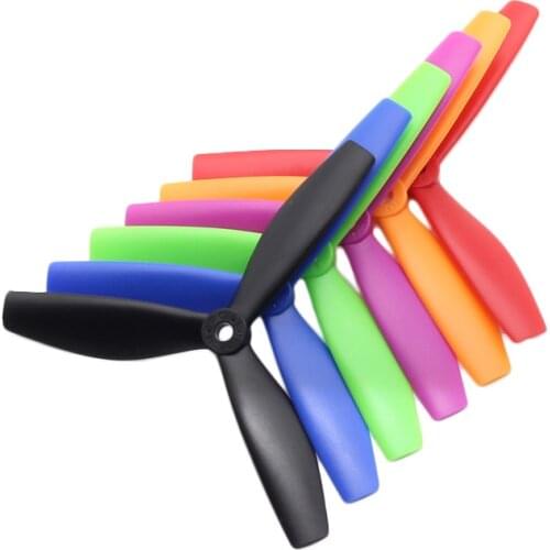 50/100Set RC Quadcopter 5045 V3 Propeller 3-blade 5 Inch CW CCW Propeller Balance Props Blade for RC Drone Blade Accessory