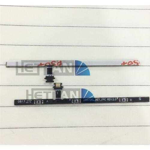 10PCS Volume Power button Flex cable For Asus Zenfone 3 Deluxe ZS570KL Z016D_Sidekey_FPC PCB cell phone accessory parts