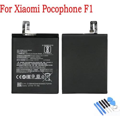 100% NEW Original High Quality 4000mAh BM4E battery For Xiaomi Pocophone F1 Mobile phone