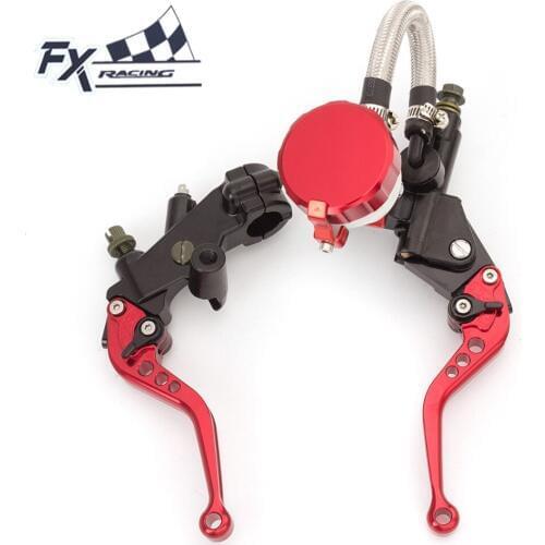 125CC-400CC 7/8 Motorcycle Brake Clutch Lever Master Cylinder Reservoir For APRILIA RS125 2006 - 2010 2007 Hydraulic Brake Lever