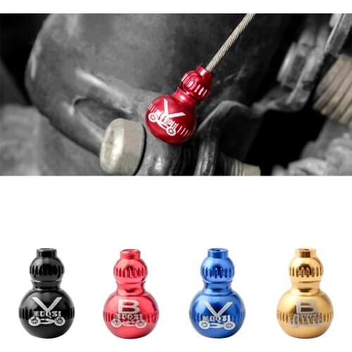 2PCS Aluminum Alloy Cable Cord Cover Derailleur Cable Caps Brake Shift Line Cap Wire Core End Caps Gear Shift Cycling Accessorie