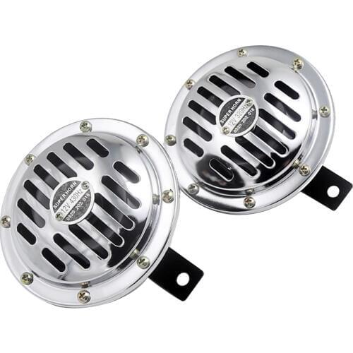 Car Truck Basin-type Electric Horn Loudspeaker Two-tone Speaker Relay