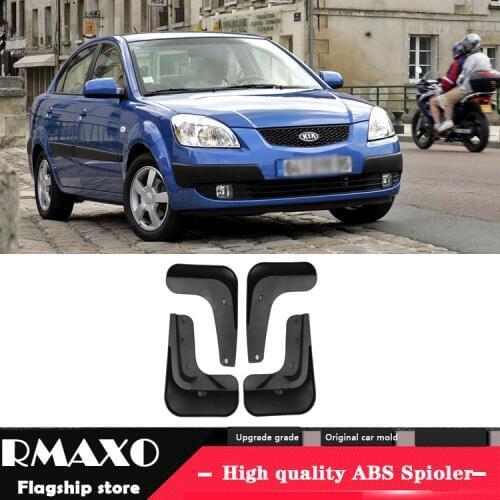 For KIA RIO 2006-2011 Mudflaps Splash Guards Front rear Mud Flap Mudguards Fender Modified special