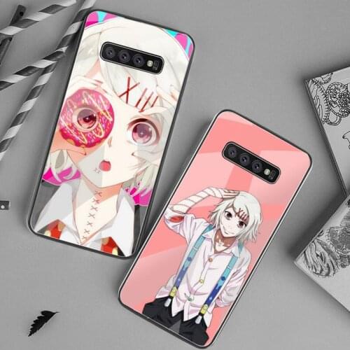 Tokyo Ghoul susuya juuzo Phone Case Tempered Glass For Samsung S20 Plus S7 S8 S9 S10 Plus Note 8 9 10 Plus