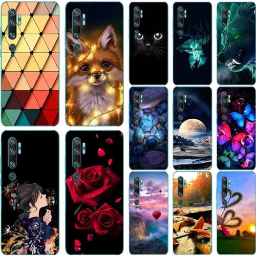 For Xiaomi Mi Note 10 Case Soft Silicone Back Cover Phone Case on For Xiaomi Mi Note 10 Lite Pro Case For Xiaomi Mi 10 Pro Cover
