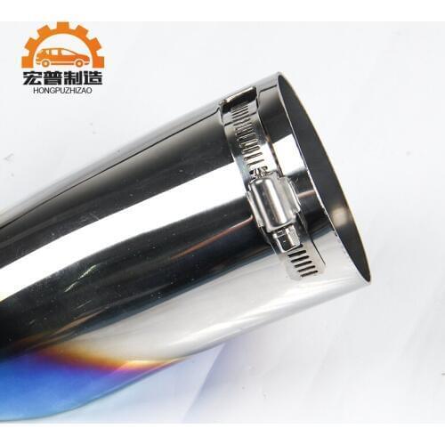 For Nissan Qashqai 2016 2017 2018 High-quality stainless steel Car muffler tail throat modification Car-styling