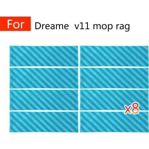 For Xiaom mijia mi Dreame v11 robot vacuum cleaner home accessories Replacement floor cleaning mop rag Household Spare parts