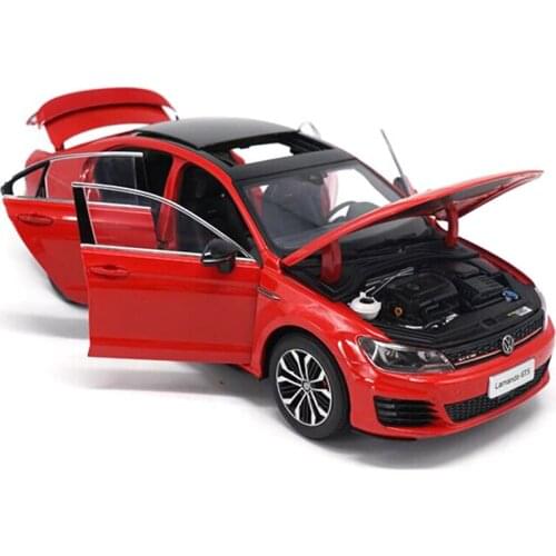 1/18 Alloy die-casting simulation car model SAIC Volkswagen Lingdu GTS sports version High-end collection of childrens toys