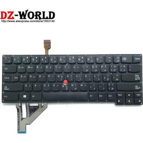 Arabic Backlit Keyboard Backlight New Original for Lenovo Thinkpad X1 Carbon 2nd Gen 2 MT: 20A7 20A8 Laptop Teclado 0C45113