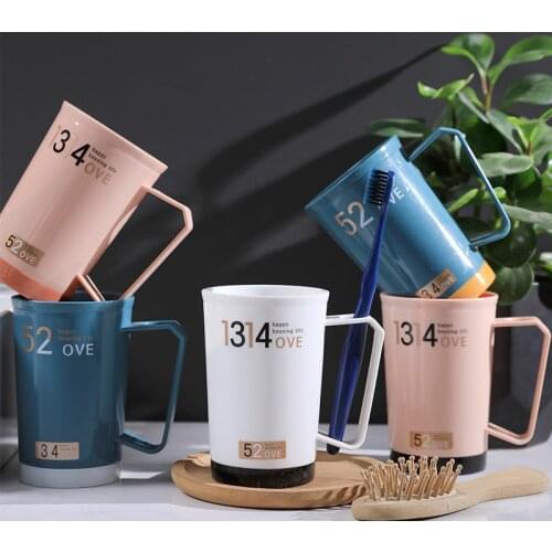 Creative Couples Toothbrush Holder Portable Plastic Home Hotel Washing Mouth Cup Toothpaste Storage Cups Bathroom Accessories