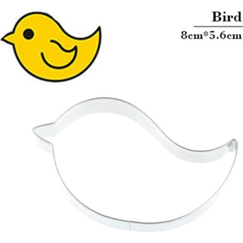 Little Bird Easter Cookie Cutter Cake Ring for Decorationg Egg Tool Fondant Pressing Stamp Stainless Steel Kitchen Accessories