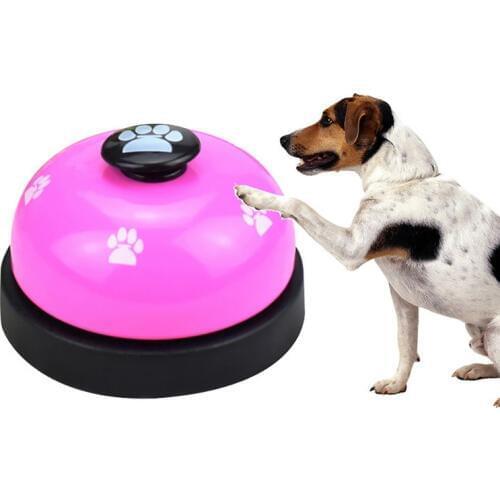 New Pet Call Bell Toy for Dog Interactive Pet Training Bell Toys Cat Kitten Puppy Food Feed Reminder Feeding Ringer