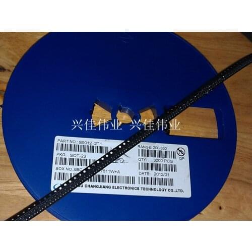 Original 100pcs/ S9012 2T1 SOT23 0.5A/25V