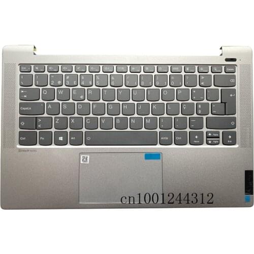 New 5CB1A13786 For Lenovo ideapad 5-14ARE05 5-14ITL05 5-14IIL05 Palmrest Keyboard Bezel Touchpad Backlit NO-power button