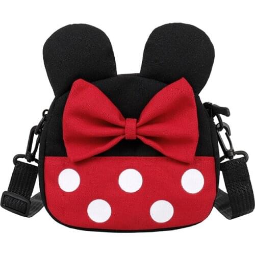 Disney Mickey Mouse Minnie Backpack Mini Kids Small Bag ladies kawaii Bag For Girls