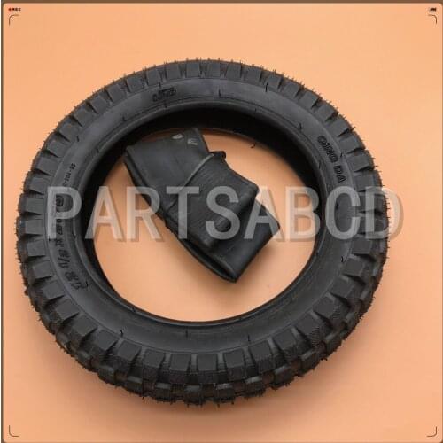 49cc Motorcycle 12 1/2 x 2.75 12.5 x 2.75 Tire With Inner Tube For Mini Dirt Bike Tire MX350 MX400 Scooter