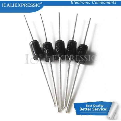 20PCS Rectifier Diode 1N5408 1N5404 1N5401 1N5822 1N5818 UF5408 UF5402 6A10 10A10 DO-27 In Stock