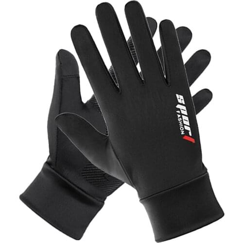 1 Pair Of Gloves Non-Slip Motorcycle Racing Gloves Breathable Outdoor Sports Riding For Men And Women Anti-UV Gloves