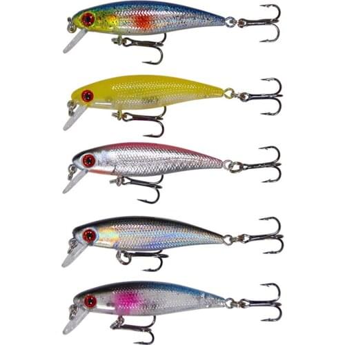 1PCS 6.5cm/4.3g Swimbaits Bass Fish Lure Sinking Floating Wobblers Hard Bait Crankbait Minnow Lure Fishing Tackle